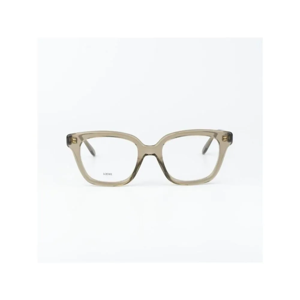 Loewe SLIM Women Eyeglasses Green Square LW50083I 096 NEW AUTHENTIC